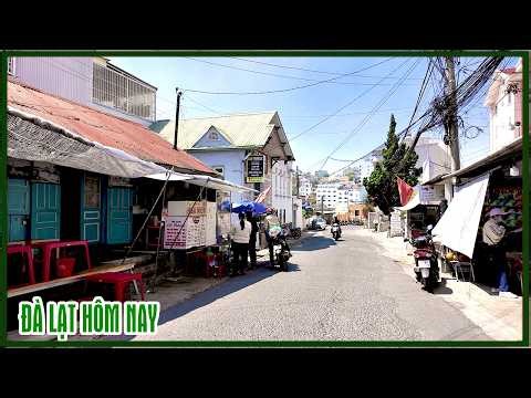 The situation in Da Lat today - From Nha Bo slope to Nguyen Trung Truc C5, peaceful and quiet at ...