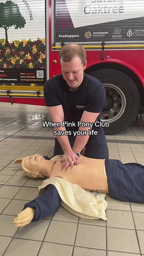 Learn CPR with Pink Pony Club's 107 BPM