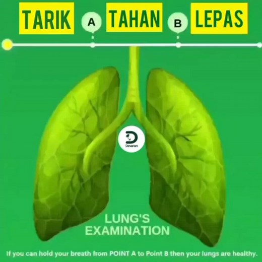 Tes Kesehatan Paru-paru dan Challenge Tahan Napas Lucu