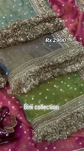 Stunning Designer Moss Silk Saree with Jaquard Butti