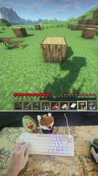 ASMR Minecraft ⛏️ Starting Our Starter House Layout | Cozy Build Begins 🏡 #shorts #minecraftasmr