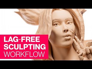 Blender Sculpting with a Low-End PC? Here's how!