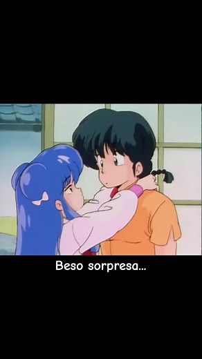Shampoo's Surprise Kiss in Ranma 1/2 Anime Edit