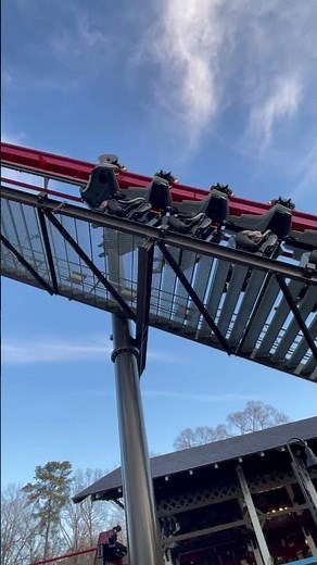 Busch Gardens Williamsburg Big Bad Wolf:The Wolf’s Revenge #williamsburg #rollercoaster #virginia