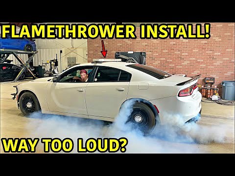 Our Cop Car Gets Some Extreme Mods!!! Why We Kept It Hidden?!