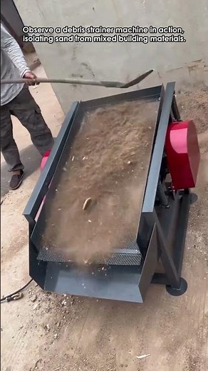 Efficient Sand Separation in Construction Waste