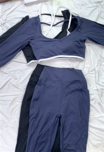 Fake two-piece layered neckline invisible buttons, max layered vibe without bulk 🌟 #TwoPieceSet #LoungeWear #Activewear #CroppedTop #DrawstringPants #YogaFit #GymStyle #CasualChic #HomeAndTravel #OOTD #CozyChic #ActiveLounge #gymset #sportswear #leggings #sportleggings #answeringquestions #sportwearstyle #2pieceset #leggingsoutfit #activewear #sweetsweat #waisttrainer #weightloss #caloriedeficit #calories #affiliatemarketing #affiliateprogram #sale #affordable #sweetsweatwaisttrimmer #gymset #a