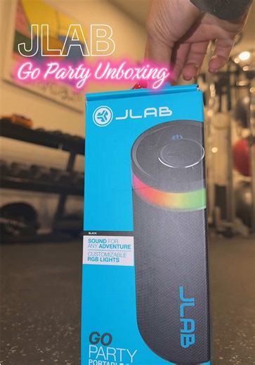 Excited to Unbox the JLab Speaker!