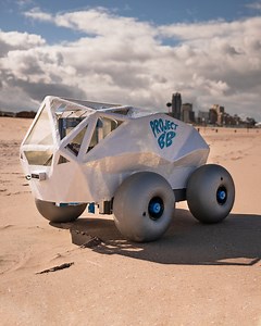 Diese Roboter sammeln Abfall am Strand 👾🤖entwickelt von Ingenieuren der Universität Delft. | Kapaw