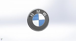 Editable BMW Emblem CAD File: 3D Printing Model (digital Download) - Etsy UK