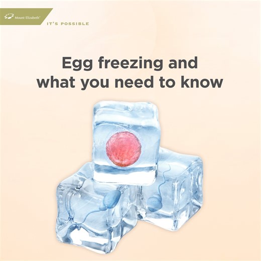 Thinking about starting a family? Here’s when the old saying “Don’t put all your eggs in one basket” takes on a whole new meaning! 🪺 With egg freezing, you have the flexibility of planning for children without the pressure of a ticking biological clock, giving you the freedom to pursue your dreams without compromise. Read more about elective egg freezing here: https://www.mountelizabeth.com.sg/health-plus/article/elective-egg-freezing | Mount Elizabeth Hospital