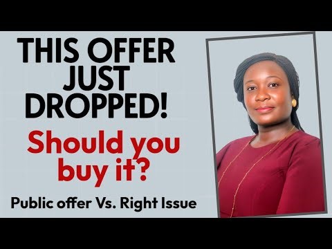 THIS OFFER JUST DROPPED: Rights Issue vs Public Offer. Should You Buy It?