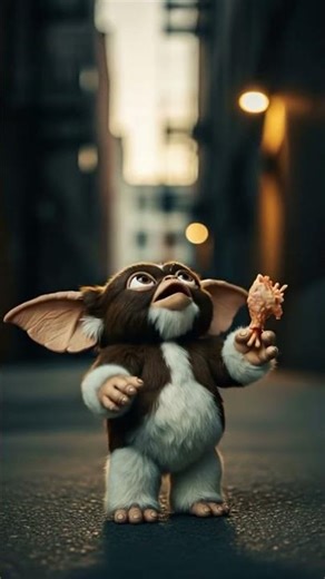 Funny gremlin crying for chicken #funny #relatable #chickenrecipes