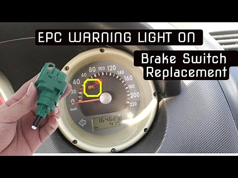 VW Polo EPC Warning Light - Brake Switch Replacement