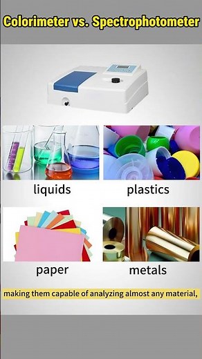 Colorimeter vs. Spectrophotometer: Are They the Same Thing? #colors #measurement #vs #difference