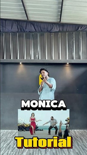 Monica 💃🏻💥 Tutorial part-1 coolie #dance #danceturorial #trending