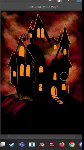 🏚️ The Inheritance Call | Haunted Mansion Digital Speedpaint