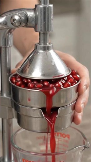 How to Make Fresh Sparkling Pomegranate Juice#pomegranate #soda #dragonfruit #cartoon #satisfying