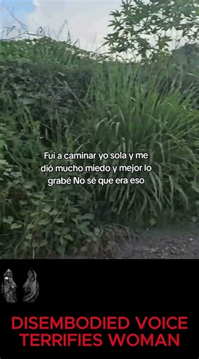 Scary Disembodied Voice Terrifies Woman