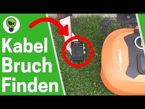 Finding a broken lawnmower cable ✅ TOP GUIDE: How to repair a defective robotic lawnmower boundar...