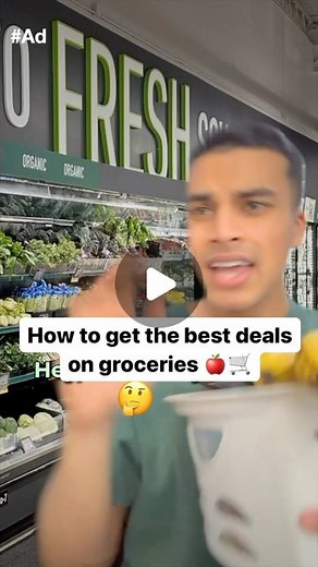 Faares Quadri on Instagram: "How to get the best deals on groceries! 🍎🛒 - - - - @amazonfresh #ad #grocery #groceryshopping #grocerystore #shopping #groceries #money"