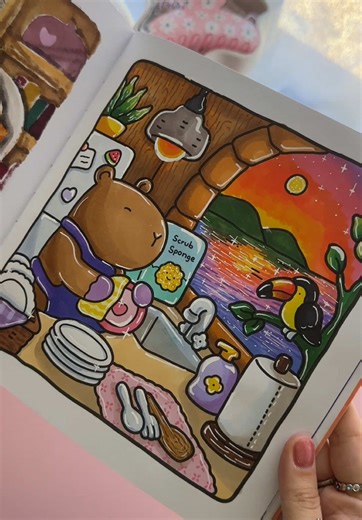 Complete Flip Through of Coco Wyo Cozy Days Coloring Book