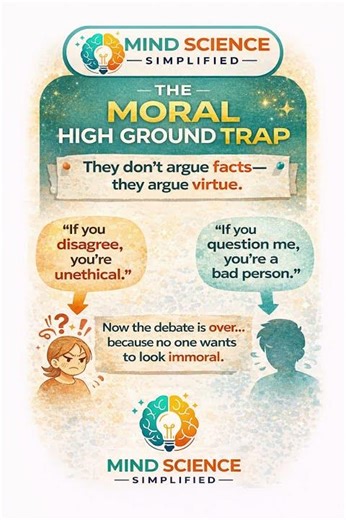 The Moral High Ground Trap | Dark Psychology