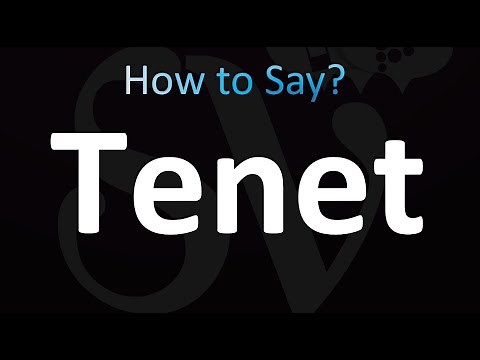 How to Pronounce Tenet (Correctly!)