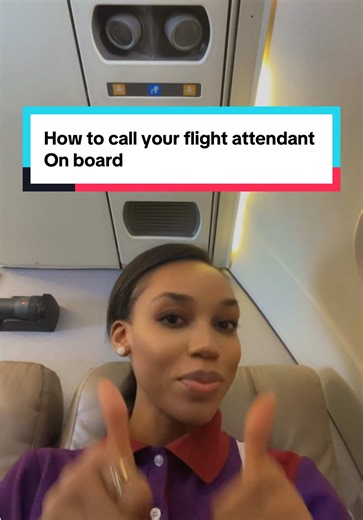 Polite Ways to Call Your Flight Attendant