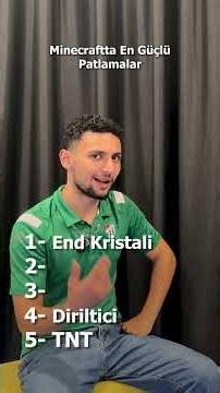 Minecraftta En Güçlü Patlamalar