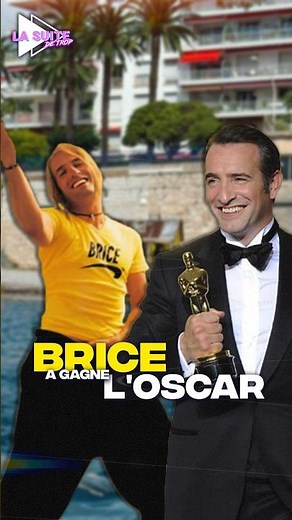 Brice de Nice won an Oscar! 🏆 #film #cinema #jeandujardin #oss117