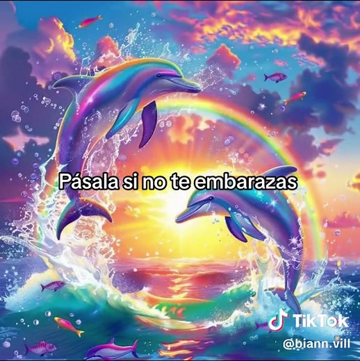 Videos de delfines en TikTok
