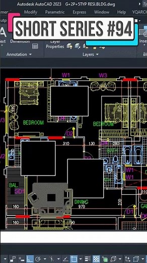 Quick Wipe Out in AutoCAD -YQ Arch Tutorial #tutorial #cadsoftware