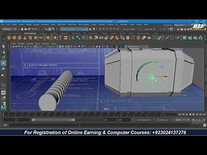 How To Model THOR Hammer in Autodesk Maya 2018 Model THOR Hamer in 10 Minutes