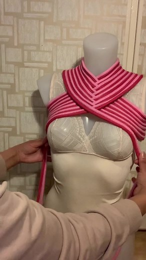 Cleopatra weave tutorial 💗 #shibari #rope #ropetutorial #shibaritutorial #msropefairy