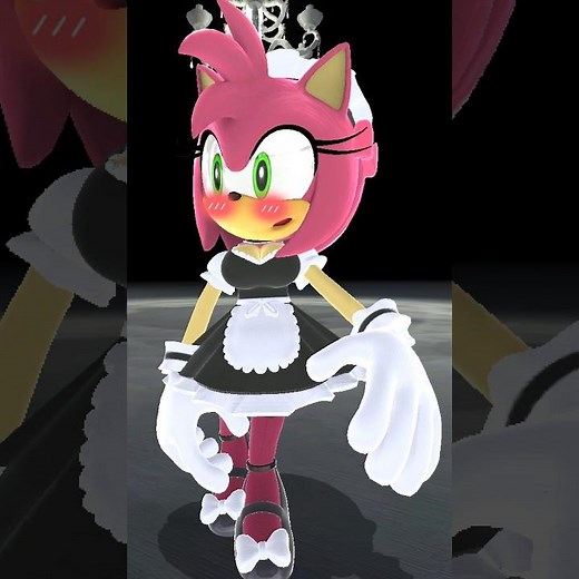 MASTER SONIC CAUGHT MAID AMY CLEANING! #maidamy #mastersonic #maid #sonamy
