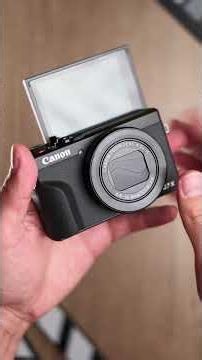 Экспресс обзор Canon G7 X Mark III