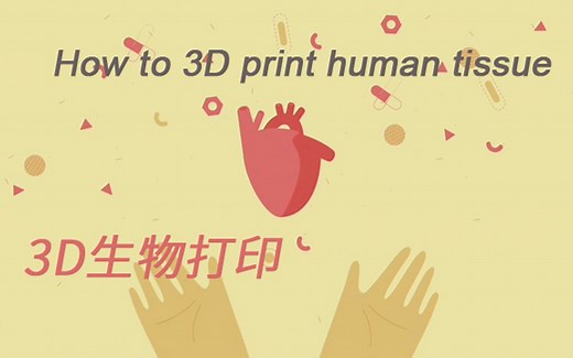 【TED/双语字幕】如何3D打印人体组织？3D生物打印在医学界发展到什么程度了呢？ | How to 3D print human tissue