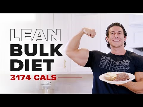 Sadik’s Lean Bulking Diet + Meal Plan | Full Day of Eating | 3174 Calories