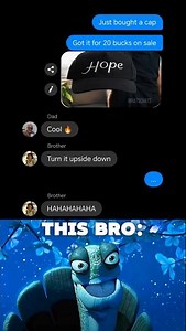 FLIP THIS CAP UPSIDE DOWN TO SEE IT! 🧢😂 #shorts #funny #memes