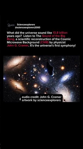 The Actual Sound of the Big Bang (CMB) | Early Universe Audio by Physicist John Cramer