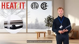 HEATIT HISD Water Pipe Heating Cable installation & Usage