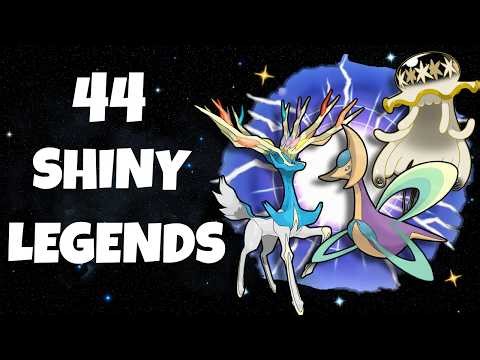 Catching ALL 44 Shiny Wormhole Legendary Pokemon: FULL MOVIE