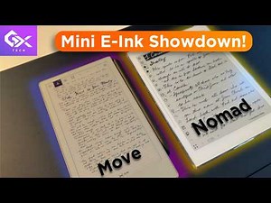 Supernote Nomad vs reMarkable Paper Pro Move — The Best Under-8″ E-Ink Tablet?