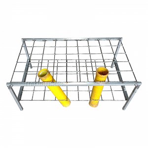 [Hot Item] 3 Inch 45 Shots Simple Portable Steel Rack Hunan Steel Fireworks Mortar for Celebration Events for Fireworks