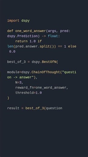 DSPy Reward Functions and Optimizers - Part 1/5