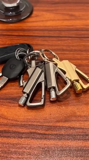 4.2M views · 35K reactions | ✨ Who knew a keychain could be this cool? This sleek metal keychain is a bottle opener and a refillable lighter—designed to spark up to 10,000 times! Take it anywhere, from parties to adventures. One keychain, endless possibilities!  | Converisely | Facebook