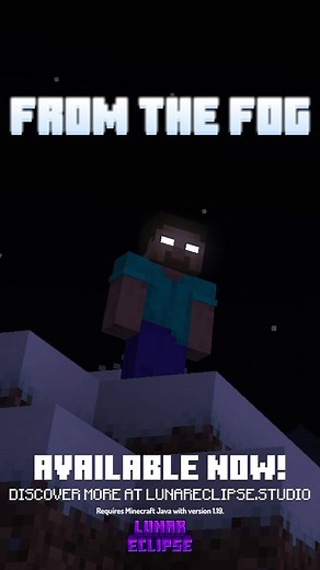 FROM THE FOG DATAPACK! DOWNLOAD NOW! #minecraft #herobrine #scary #minecraftherobrine #lunareclipsestudios #urbanlegends