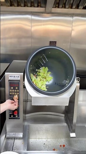当我学会自动炒菜，给我来500个人也轻松拿捏🤏🏻‼️#automaticstirfrymachine #catering #resturent #cafeteria #factory