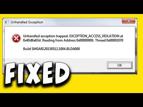 Outrider: exception_access_violation Fixed